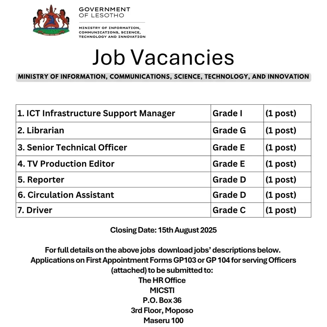 Apply now!