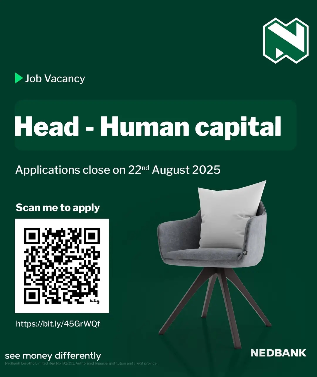 Nedbank Lesotho Head Human Capital